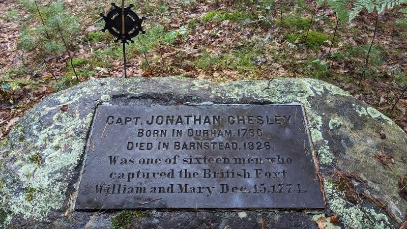 Jonathan Chesley Marker. Click for full size. Jonathan Chesley Marker image. Click for full size.