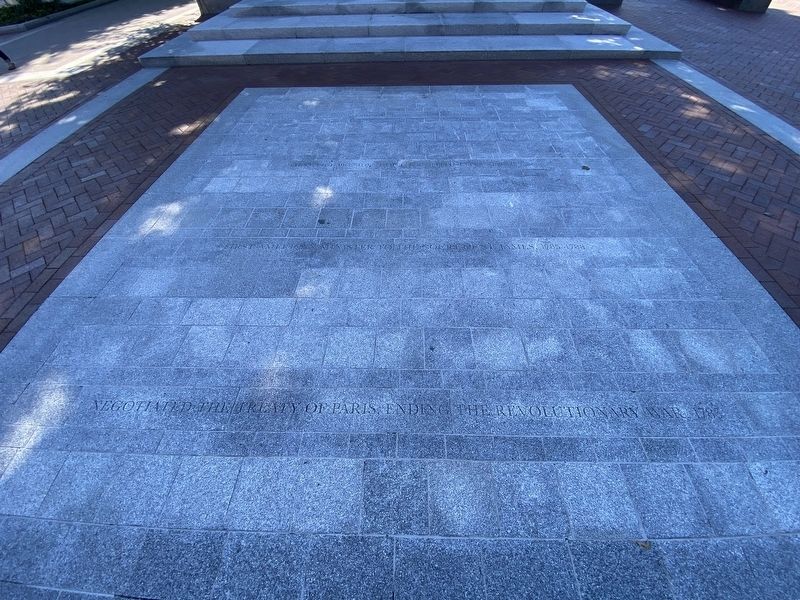 John Adams Marker. Click for full size. John Adams Marker image. Click for full size.