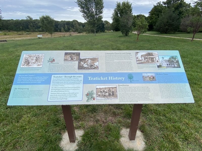 Teaticket History Marker image. Click for full size.