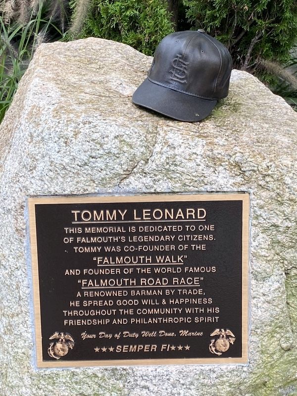Tommy Leonard Marker. Click for full size. Tommy Leonard Marker image. Click for full size.