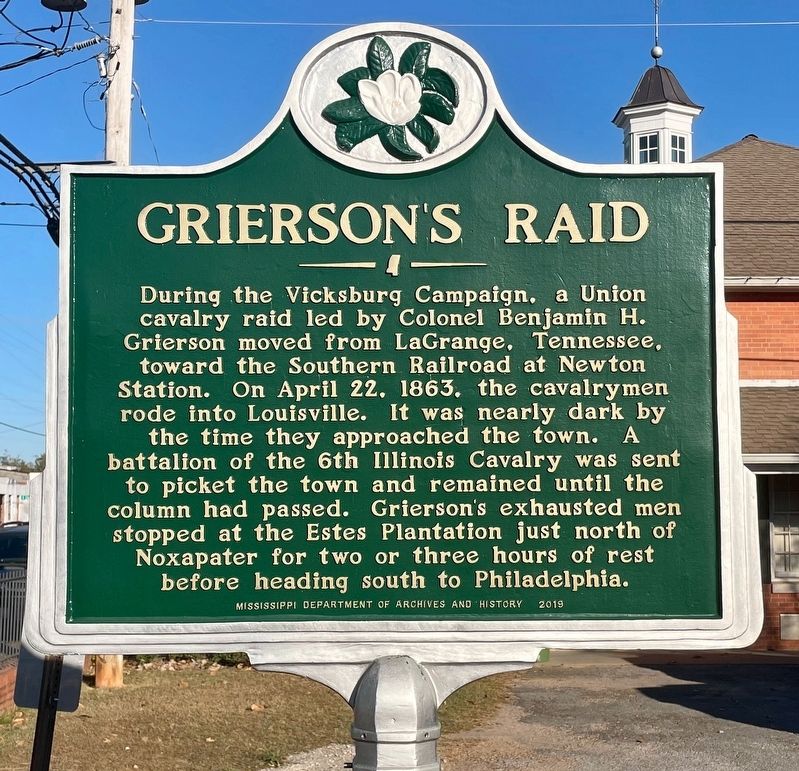 Grierson's Raid Marker image. Click for full size.