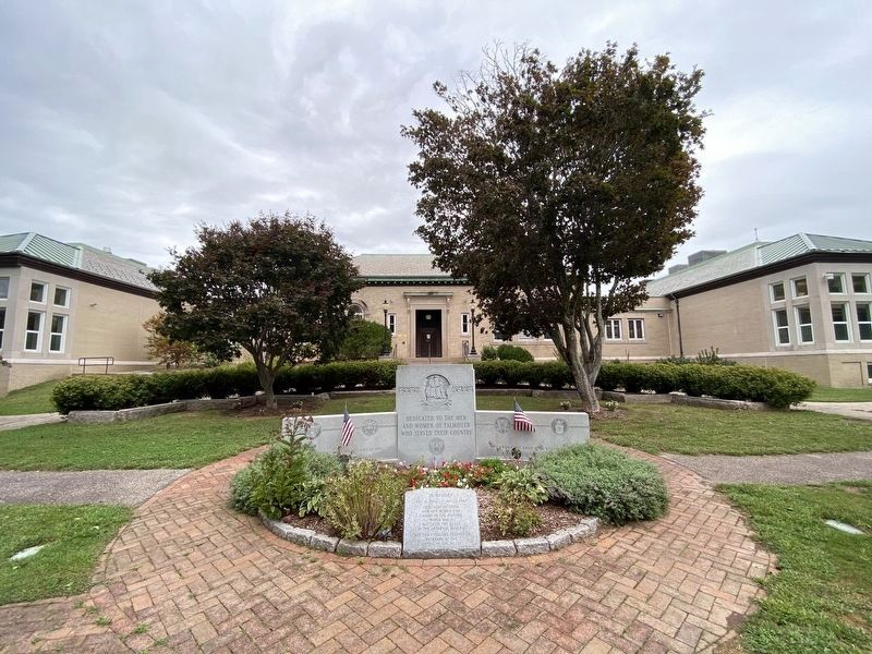 Falmouth World War II Monument. Click for full size. Falmouth World War II Monument image. Click for full size.