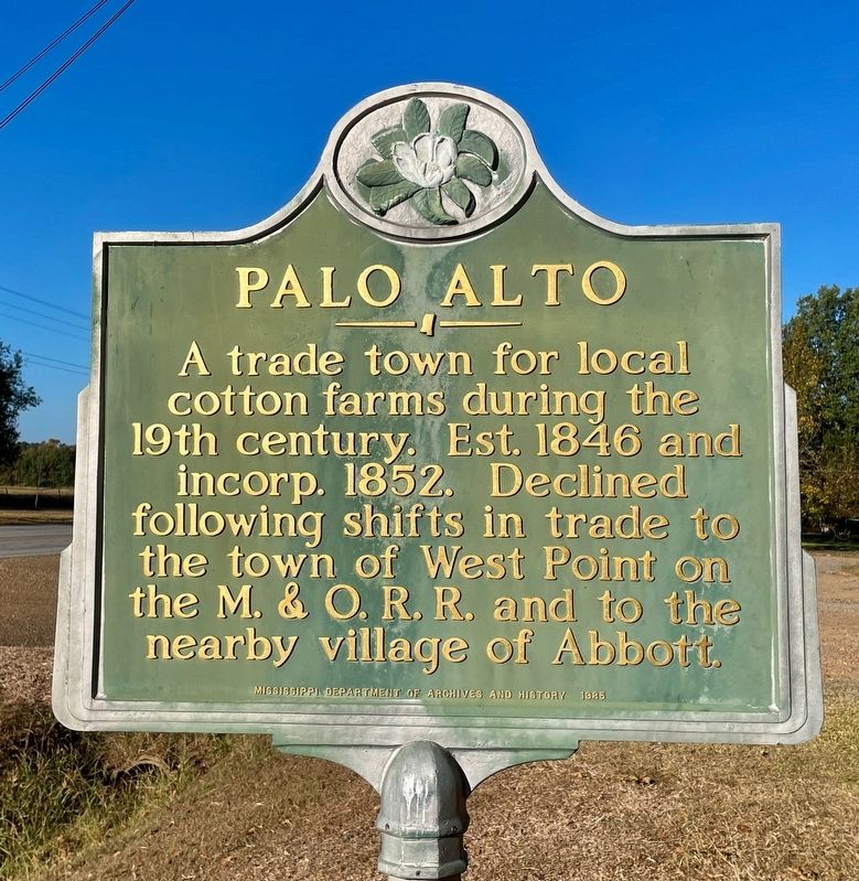 Palo Alto Marker. Click for full size. Palo Alto Marker image. Click for full size.