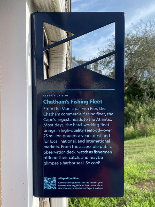 Chatham's Fishing Fleet Marker image. Click for full size.