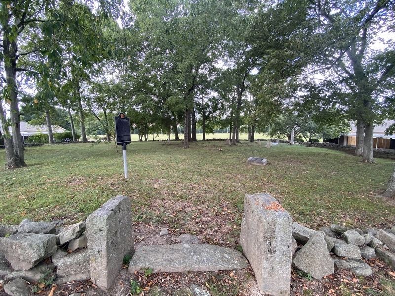 Old DeMoss Cemetery Marker image. Click for full size.