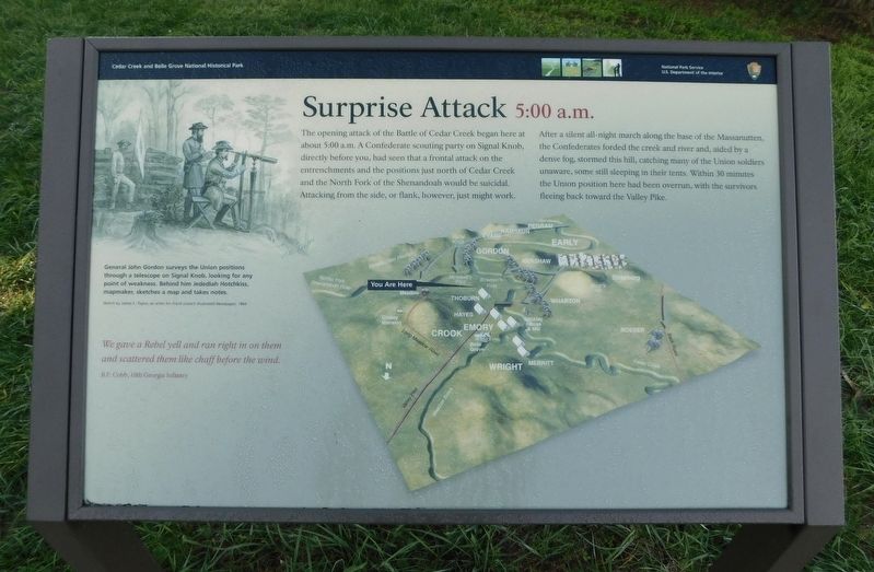 Surprise Attack Marker image. Click for full size.
