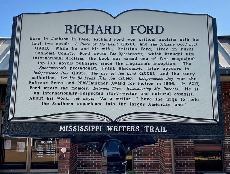 Richard Ford Marker image. Click for full size.