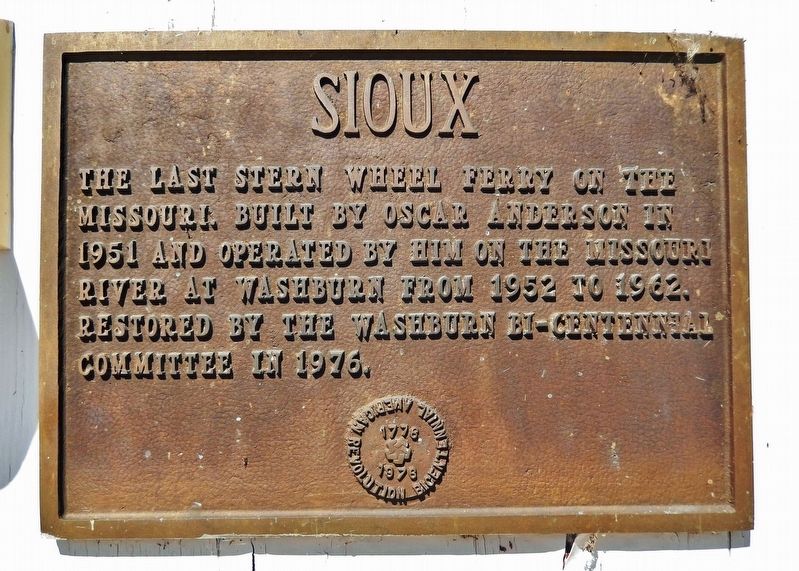 Sioux Marker. Click for full size. Sioux Marker image. Click for full size.