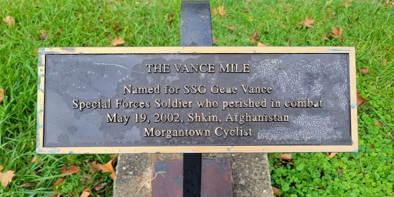The Vance Mile Marker image. Click for full size.