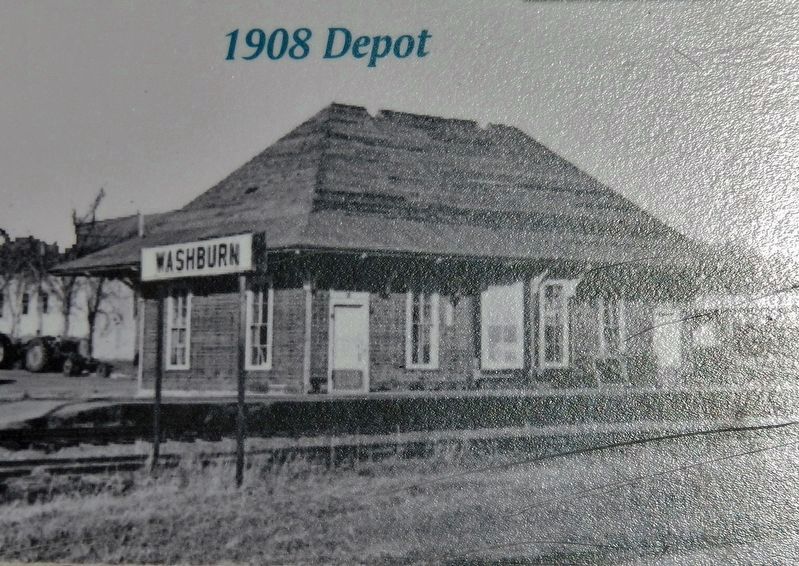 Marker detail: 1908 Depot image. Click for full size.