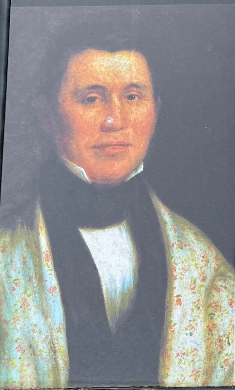 Portrait of Reverend Jesse Bushyhead image. Click for full size.