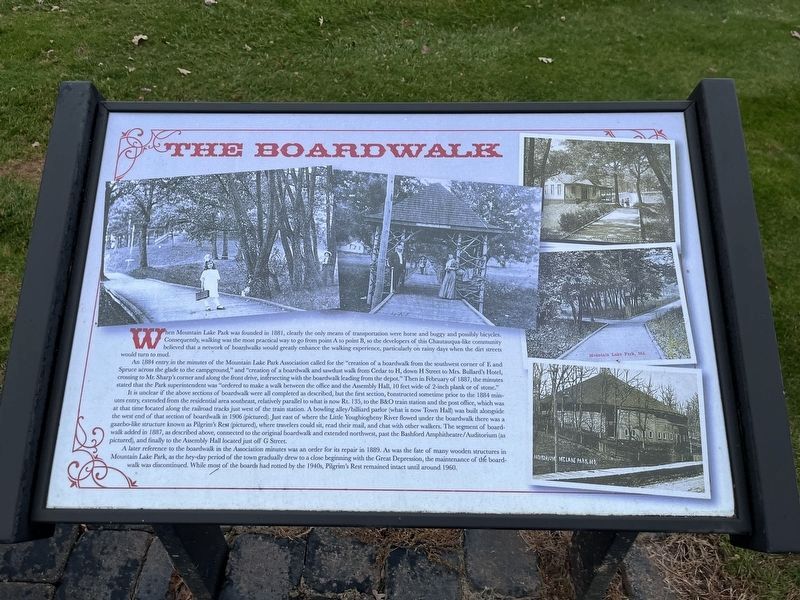 The Boardwalk Marker image. Click for full size.
