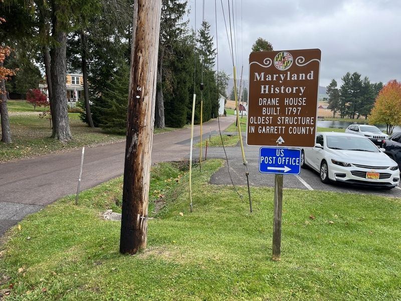 Drane House Marker. Click for full size. Drane House Marker image. Click for full size.