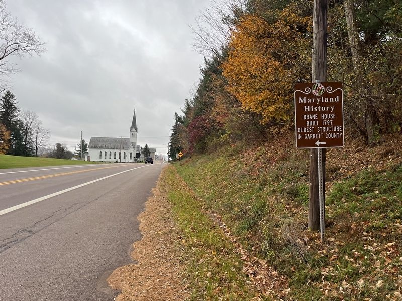 Drane House Marker. Click for full size. Drane House Marker image. Click for full size.