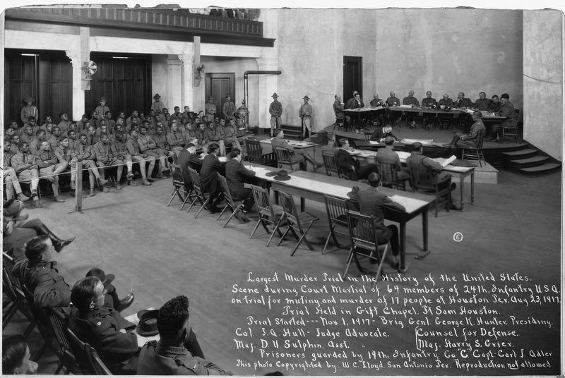 Court Martial Scene image. Click for full size.