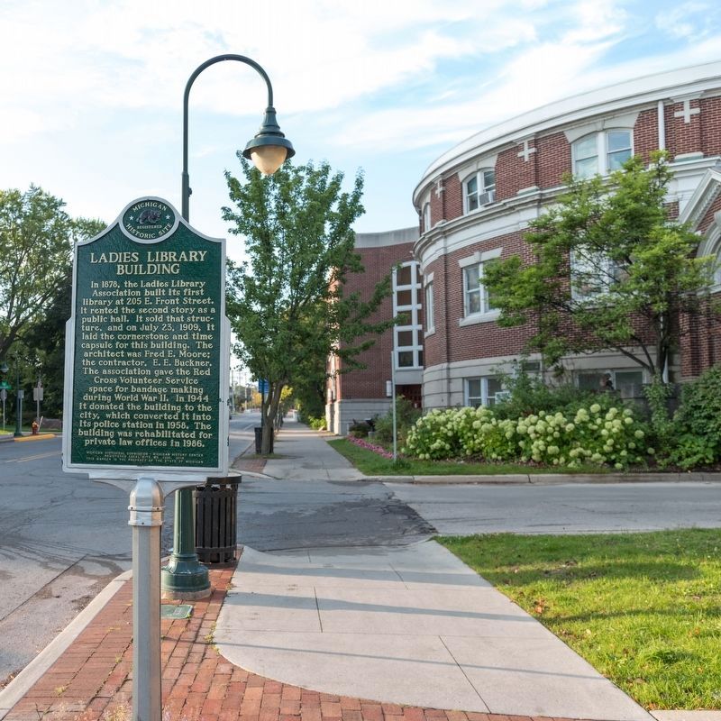 Ladies Library Association / Ladies Library Building Marker image. Click for full size.