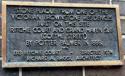 Victorian Brownstone Residences Marker image. Click for full size.