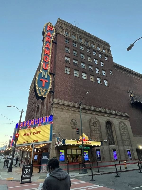 The Paramount Theatre Marker image. Click for full size.