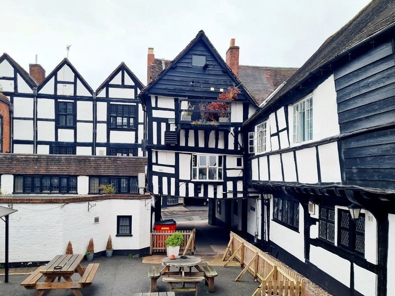The Bull Hotel - Originally the yard, now a beer 'garden'. Click for full size. The Bull Hotel - Originally the yard, now a beer 'garden' image. Click for full size.
