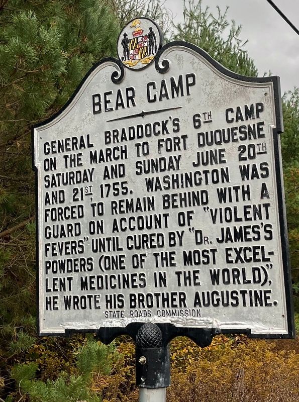Bear Camp Marker image. Click for full size.