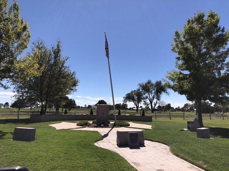 Hobbs 9/11 Memorial image. Click for full size.