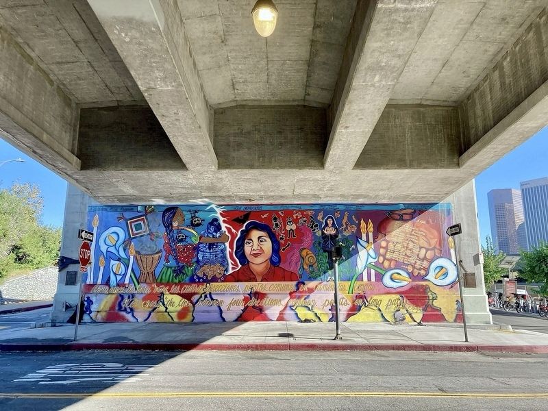 1st Street Viaduct Marker image. Click for full size.