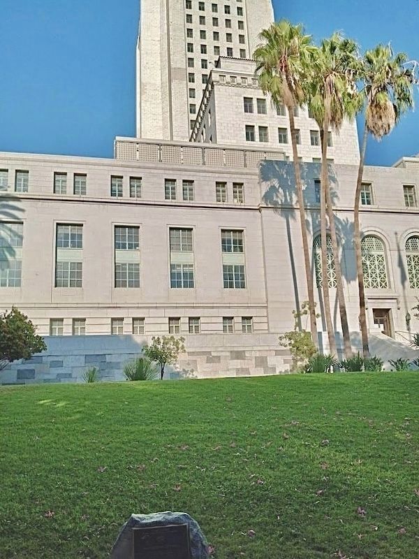 Los Angeles City Hall Marker image. Click for full size.
