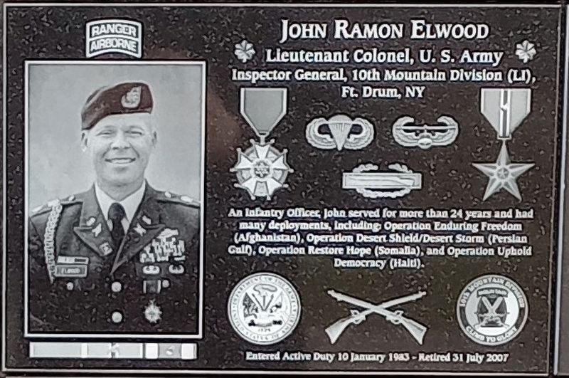 John Ramon Elwood Marker image. Click for full size.