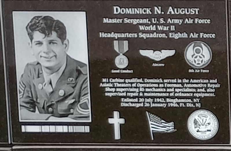 Dominick N. August Marker image. Click for full size.