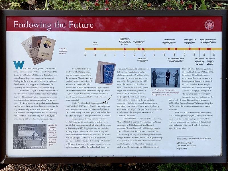 Endowing the Future Marker image. Click for full size.