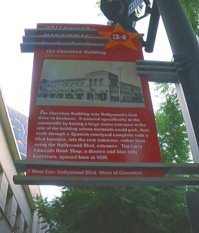 The Cherokee Building Marker image. Click for full size.