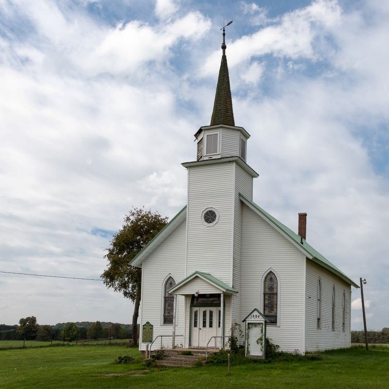 North Evart United Methodist Church image. Click for full size.
