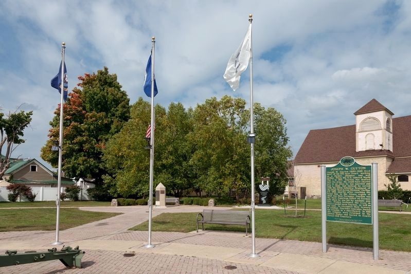Guyton Park and Marker image. Click for full size.