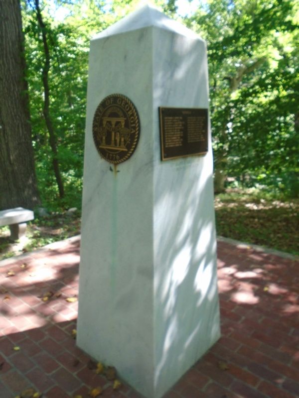 Georgia Medal of Honor Recipients Memorial Obelisk image. Click for full size.