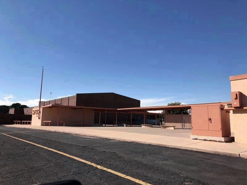 Abo Elementary School and Fallout Shelter image. Click for full size.