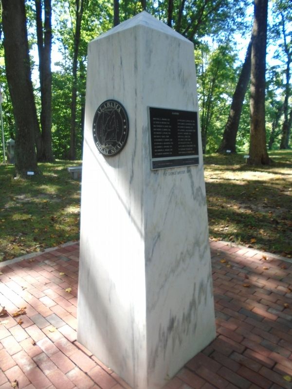 Alabama Medal of Honor Recipients Memorial Obelisk image. Click for full size.