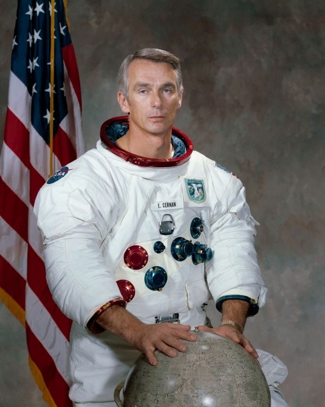 Eugene A. Cernan (1934-2017). Click for full size. Eugene A. Cernan (1934-2017) image. Click for full size.