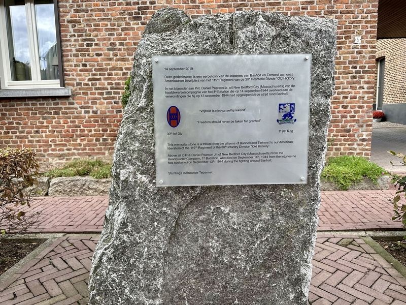 Banholt Liberation Memorial Marker image. Click for full size.