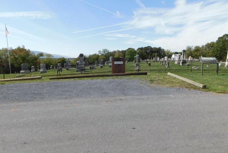 Defense in the Cemetery Marker image. Click for full size.