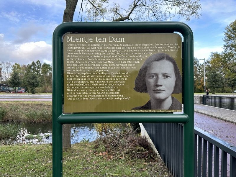 Mientje ten Dam Marker image. Click for full size.
