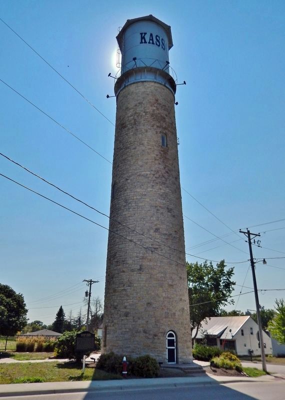 Kasson Stone Water Tower<br>(<i>northeast elevation</i>) image. Click for full size.