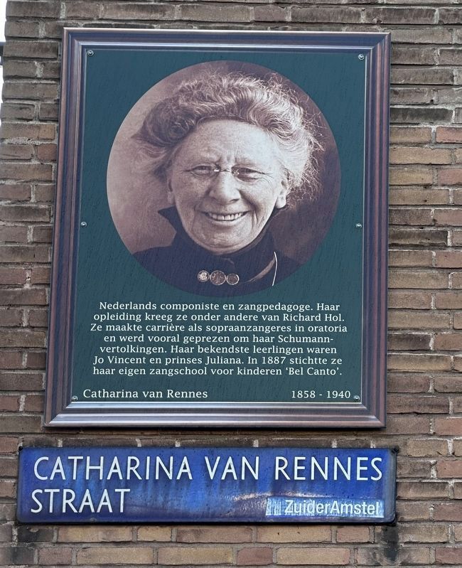 Catharina van Rennes Marker image. Click for full size.