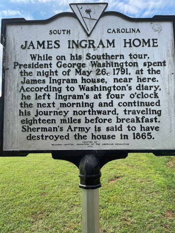 James Ingram Home Marker image. Click for full size.