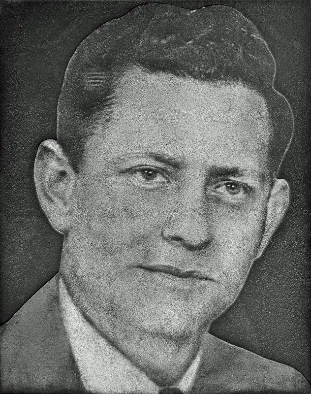 Marker detail: Frank W. Bridges image. Click for full size.