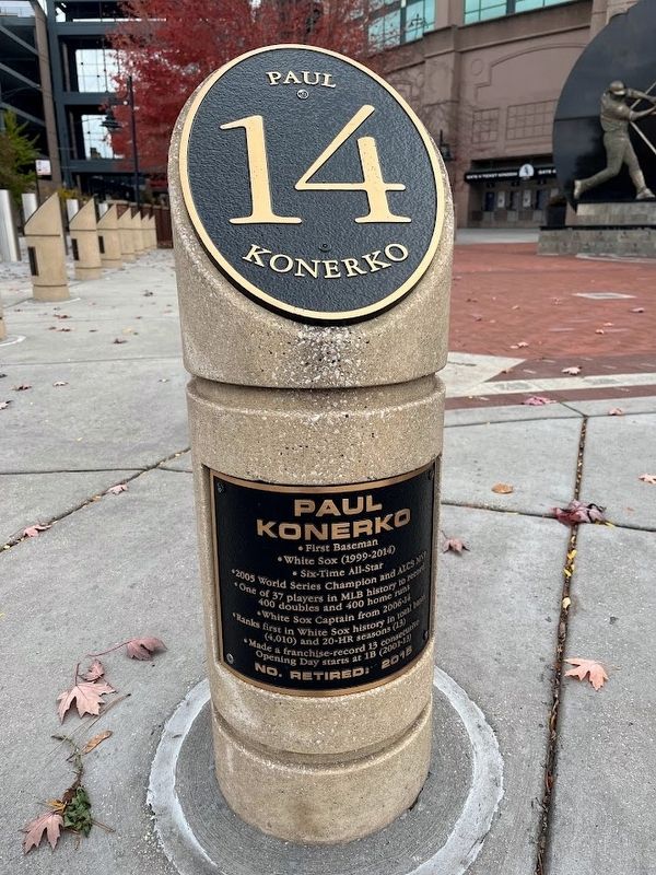 Paul Konerko Marker. Click for full size. Paul Konerko Marker image. Click for full size.