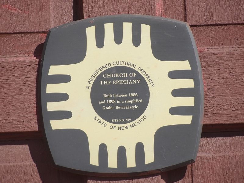 Church of the Epiphany Marker. Click for full size. Church of the Epiphany Marker image. Click for full size.