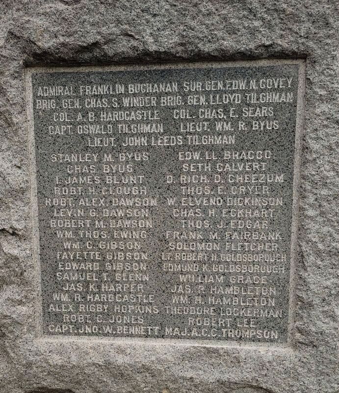 To the Talbot Boys Marker. Click for full size. To the Talbot Boys Marker image. Click for full size.
