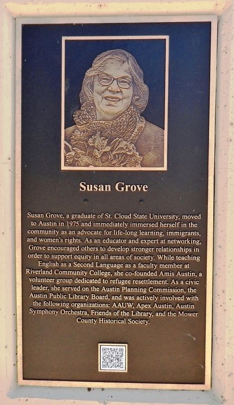 Susan Grove Marker image. Click for full size.