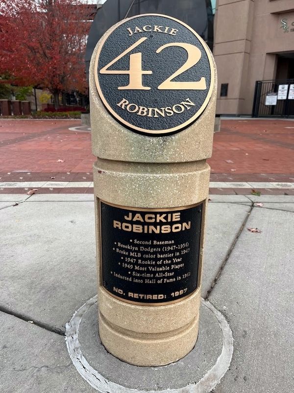 Jackie Robinson Marker. Click for full size. Jackie Robinson Marker image. Click for full size.