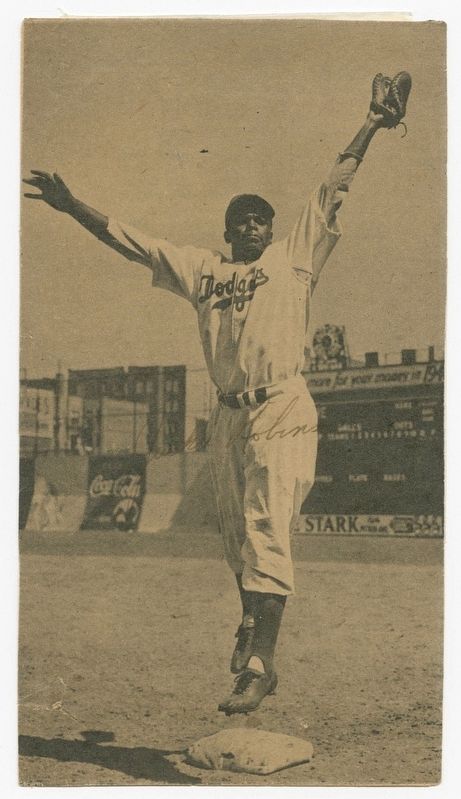 Jackie Robinson (1919-1972). Click for full size. Jackie Robinson (1919-1972) image. Click for full size.